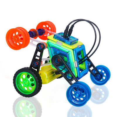 comprar Juguetes STEM Bloques de construcción magnéticos Coche, azulejos magnéticos Control remoto de coche online manufacture