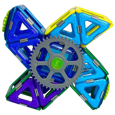 comprar STEM Educativo Colorido Tejas Magnéticas Conjunto de Construcción Juguetes de Bloques en Forma de Boomerang online manufacture