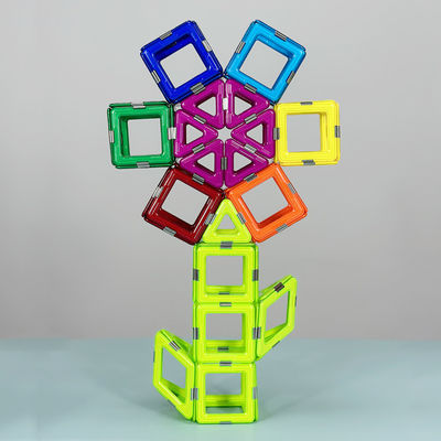 comprar Formas de girasol azulejos magnéticos de colores, juguete de apilamiento magnético durante 3 años + online manufacture