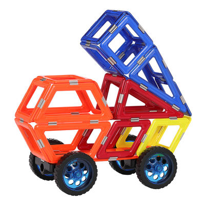 comprar Niños Bloques de construcción magnéticos Juguetes para automóviles Vehículo de ingeniería Conjunto de imanes 3D online manufacture