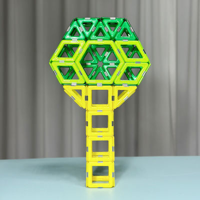 comprar Tejas magnéticas creativas en 3D estilo libre formas versátiles árbol formas magnéticas conjunto de construcción online manufacture