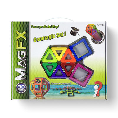 Bloques de construcción magnéticos 3D Conjunto de formas de bolas de Arquímedes Puzzle juguete de descompresión
