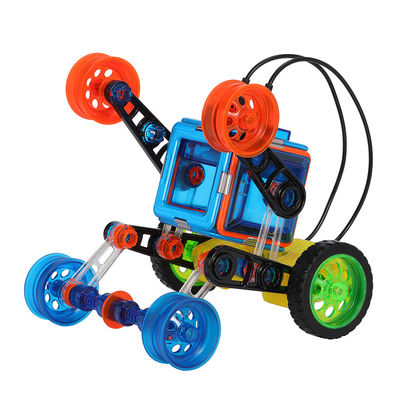 Plástico suave DIY Control remoto Bloques magnéticos Vehículo asistido de automóviles Juguetes infantiles