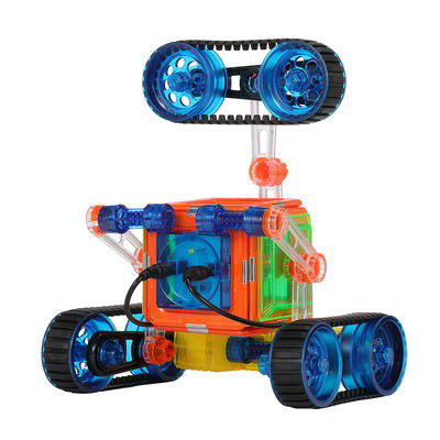 OEM Educativo azulejos magnéticos Control remoto de automóvil Bloques magnéticos de plástico juguetes