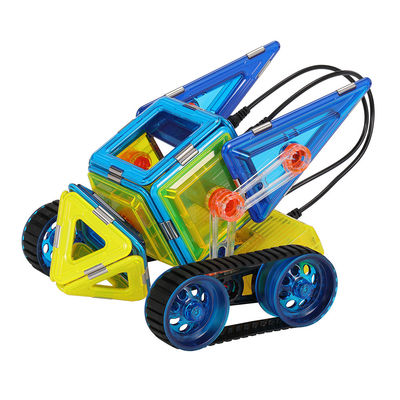 juguetes educativos azulejos magnéticos coche de control remoto locomotora tanque ciclónico para niños