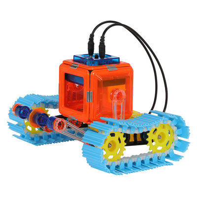 STEM juguetes azulejos magnéticos control remoto coche vanguardia guerreros imanes fuertes