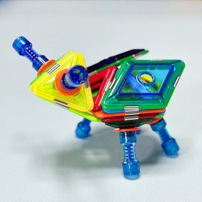 Aprendizaje STEM Bloques magnéticos Accesorios Juguetes de construcción magnéticos CE EN71 ASTM