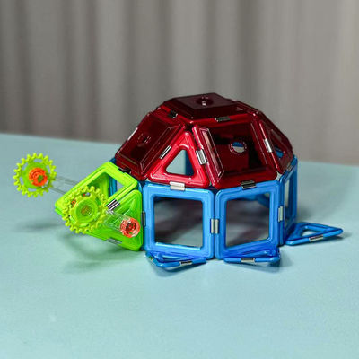 Bloques de juego magnéticos en forma de mariquita Kit de montaje de juguetes de construcción magnéticos