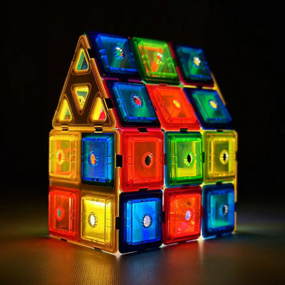 3d Bloques de construcción magnéticos Casa en forma de OEM Niños juguetes educativos Muestra gratuita