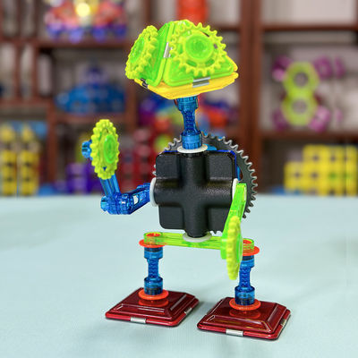 Bloques magnéticos creativos Accesorios Kung Fu Tortuga Construcción juguetes con equipo
