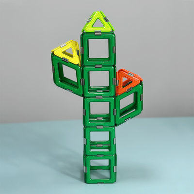 Niños Bloques magnéticos 3D juguetes azulejos magnéticos plantas formas preescolares divertidas
