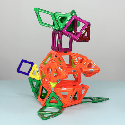 Niños creativos en 3D juguete canguro bloques magnéticos animales de colores brillantes