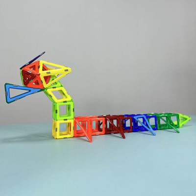 Tiles magnéticos en forma de loro Bloques de construcción para niños Creatividad Educativa