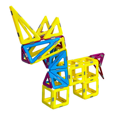 Unicornio Animal azulejos magnéticos Bloques de construcción Niños Educativos 3 años +