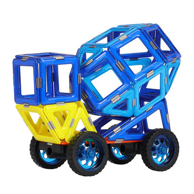Concreto mezclador azulejos magnéticos Vehículos Ingeniería Coches Niños juegan Construcción juguetes
