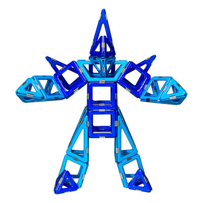 Puzzle Ciencia magnética azulejos Mecha Bloques magnéticos 3D para mentes creativas