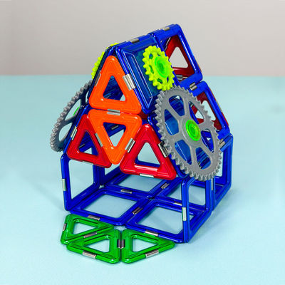 Niños Desarrollo Creativo Construcción magnética juguetes Bloques de construcción plástico 3D