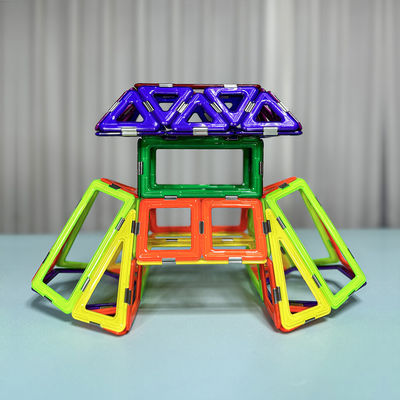 Aprendizaje STEM Construcción magnética juguetes Puerta de la ciudad Estructura de forma magnética Bloques