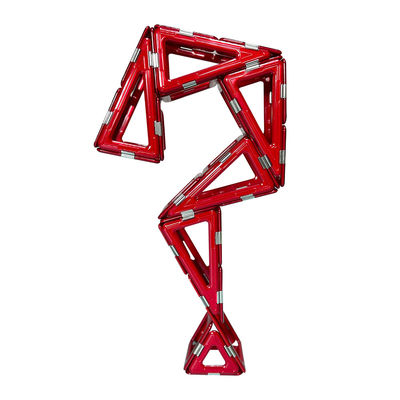 Multicolor Magnético plástico Formas de construcción Marcas de preguntas Bloques educativos